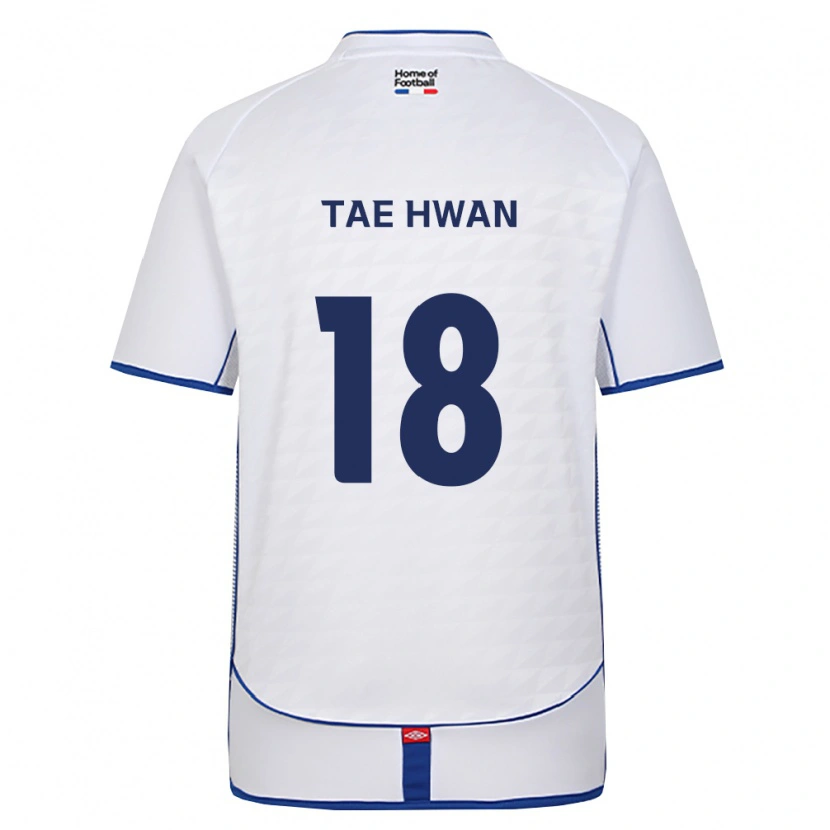 DanxenメンズTae-Hwan Jeong#18黒白赤アウェイシャツ2026/27ジャージーユニフォーム