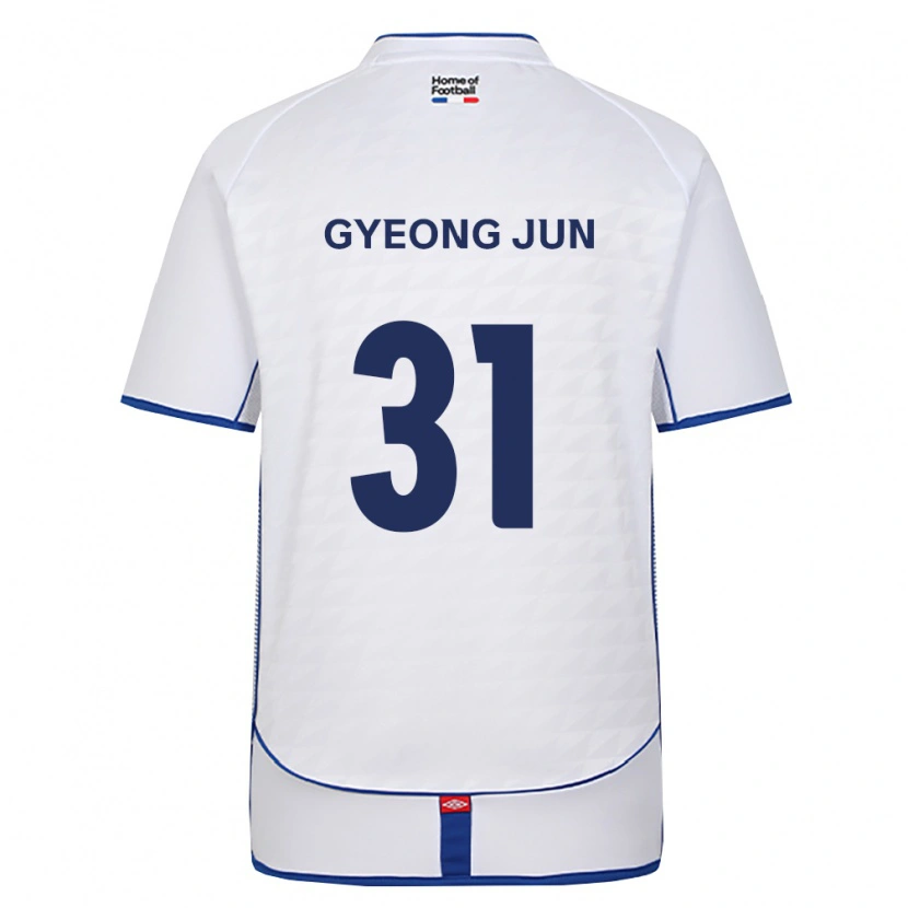DanxenメンズGyeong-Jun Lee#31黒白赤アウェイシャツ2026/27ジャージーユニフォーム