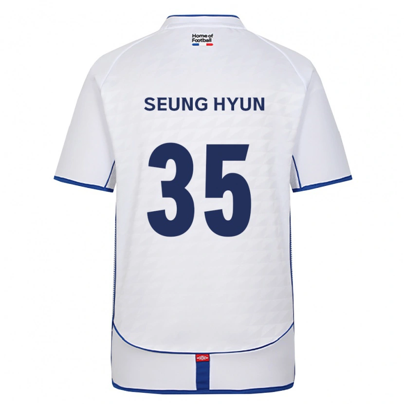 DanxenメンズSeung-Hyun Kim#35黒白赤アウェイシャツ2026/27ジャージーユニフォーム