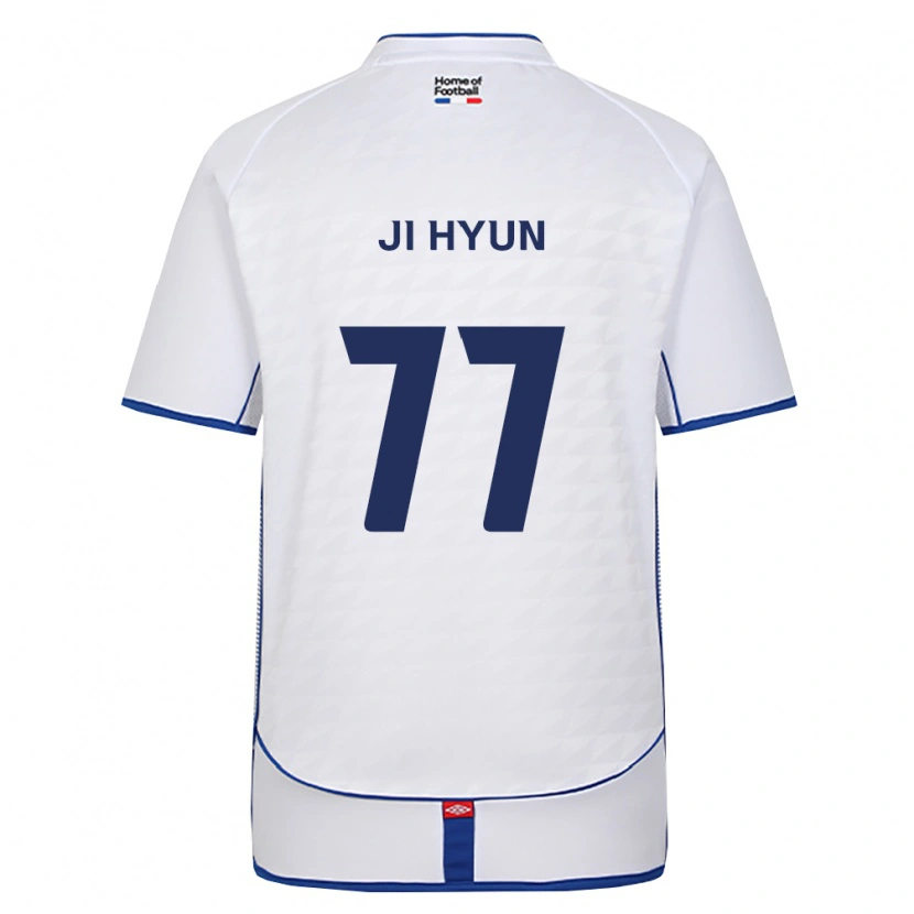 DanxenメンズJi-Hyun Kim#77黒白赤アウェイシャツ2026/27ジャージーユニフォーム