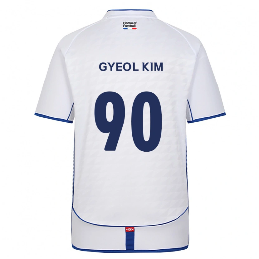 DanxenメンズGyeol Kim#90黒白赤アウェイシャツ2026/27ジャージーユニフォーム