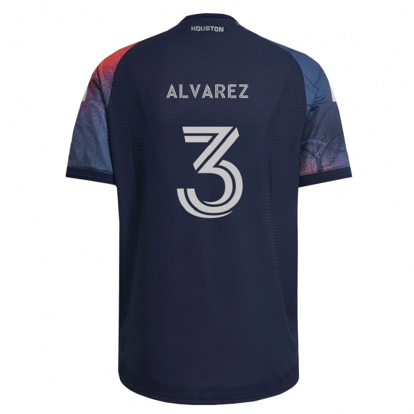DanxenメンズSantiago Alvarez#3濃青白オレンジアウェイシャツ2026/27ジャージーユニフォーム