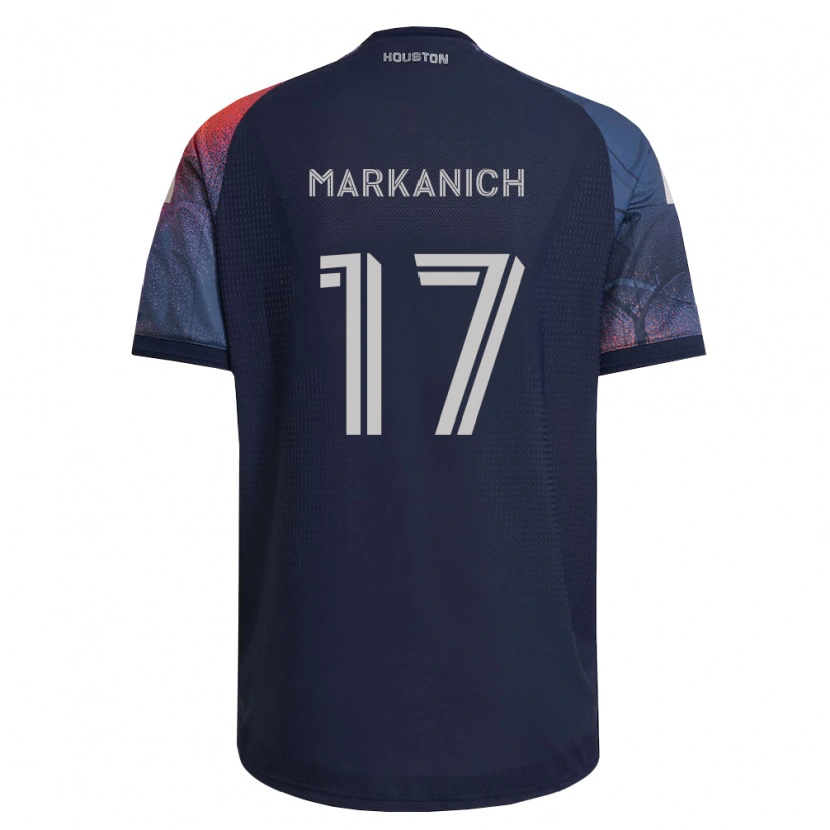 Danxenメンズニック・マルカニッチ#17濃青白オレンジアウェイシャツ2026/27ジャージーユニフォーム