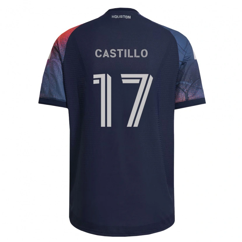 DanxenメンズJoyner Castillo#17濃青白オレンジアウェイシャツ2026/27ジャージーユニフォーム