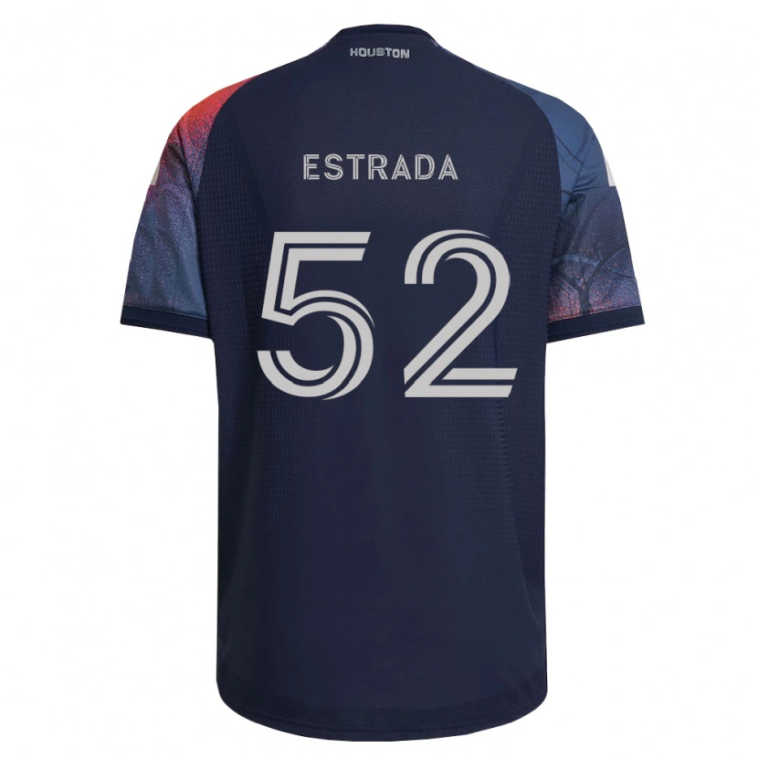 DanxenメンズJorge Estrada#52濃青白オレンジアウェイシャツ2026/27ジャージーユニフォーム