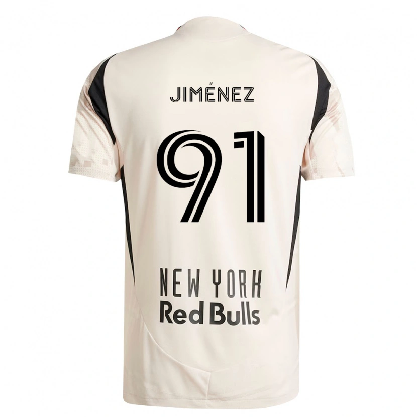 DanxenメンズMijahir Jiménez#91オフホワイト赤黒アウェイシャツ2026/27ジャージーユニフォーム