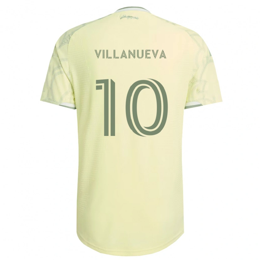 DanxenメンズJordan Villanueva#10ベージュ白アウェイシャツ2026/27ジャージーユニフォーム