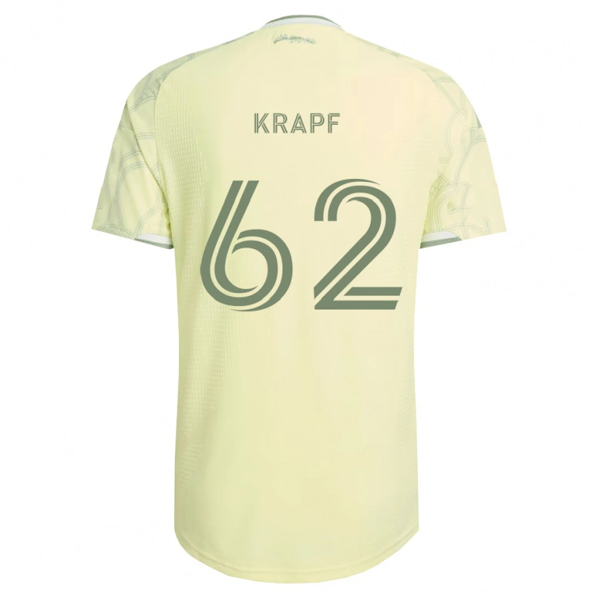 DanxenメンズAndrew Krapf#62ベージュ白アウェイシャツ2026/27ジャージーユニフォーム