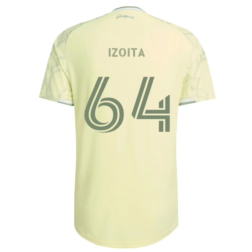 DanxenメンズJacob Izoita#64ベージュ白アウェイシャツ2026/27ジャージーユニフォーム