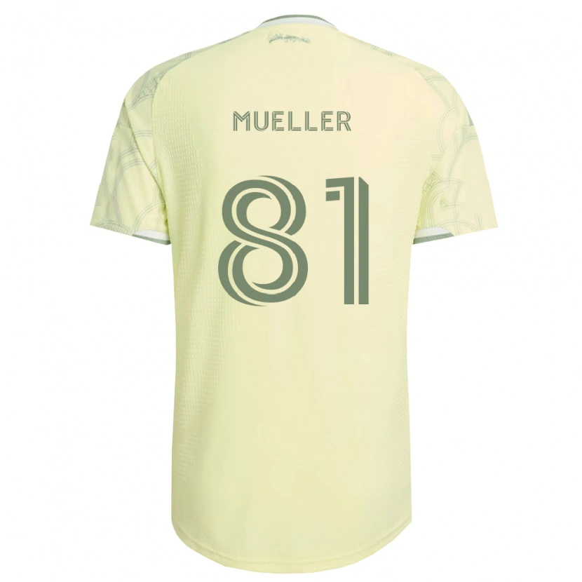 DanxenメンズHenry Mueller#81ベージュ白アウェイシャツ2026/27ジャージーユニフォーム