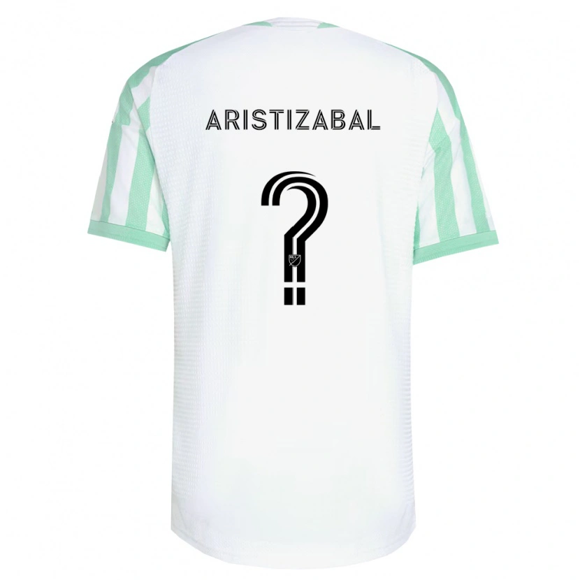 DanxenメンズNicolás Aristizábal#0薄緑黒白アウェイシャツ2026/27ジャージーユニフォーム
