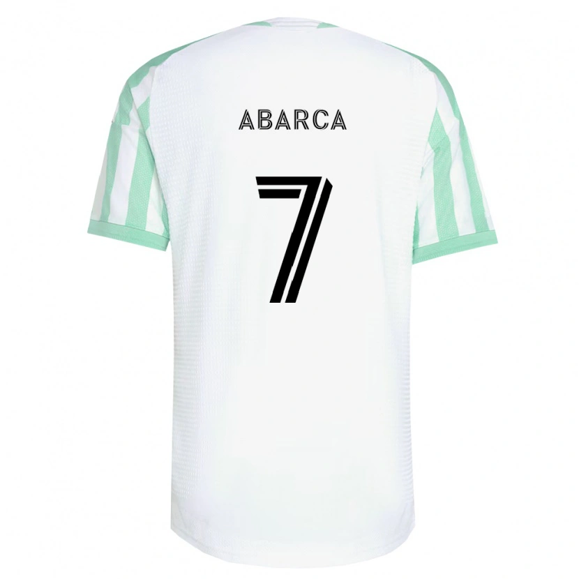 DanxenメンズDiego Abarca#7薄緑黒白アウェイシャツ2026/27ジャージーユニフォーム