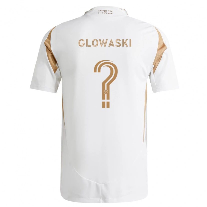 DanxenメンズDylan Glowaski#0白茶アウェイシャツ2026/27ジャージーユニフォーム