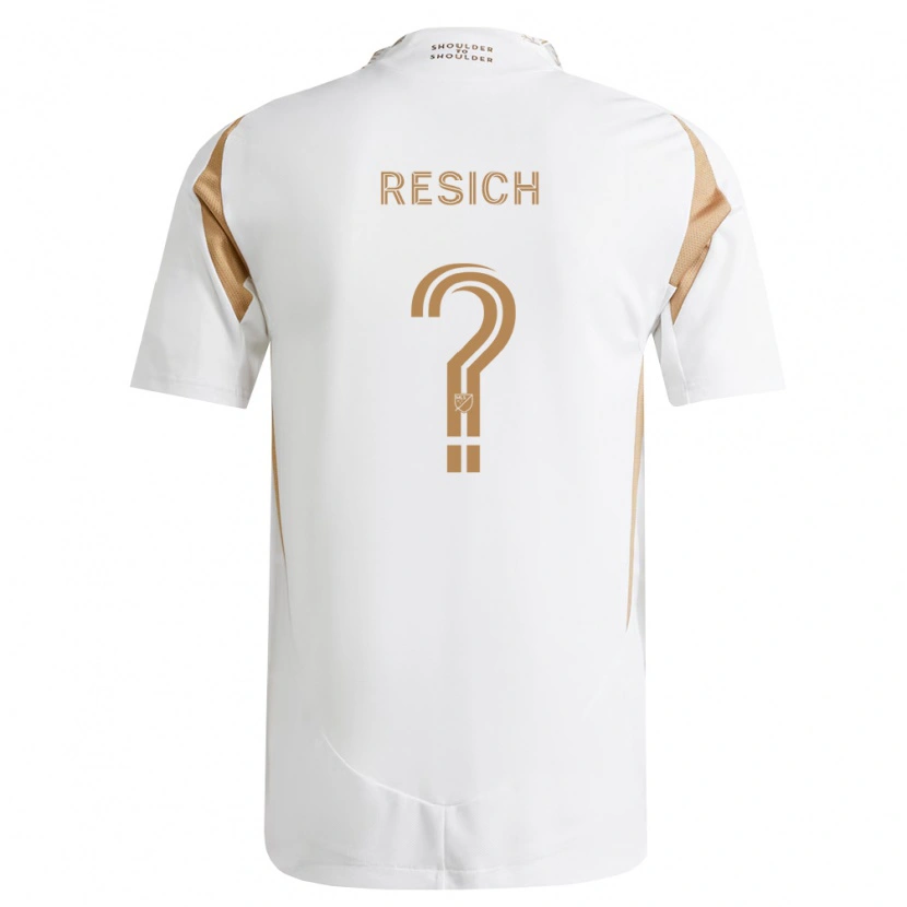 DanxenメンズDempsey Resich#0白茶アウェイシャツ2026/27ジャージーユニフォーム