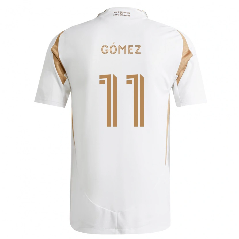 DanxenメンズFélix Gómez#11白茶アウェイシャツ2026/27ジャージーユニフォーム