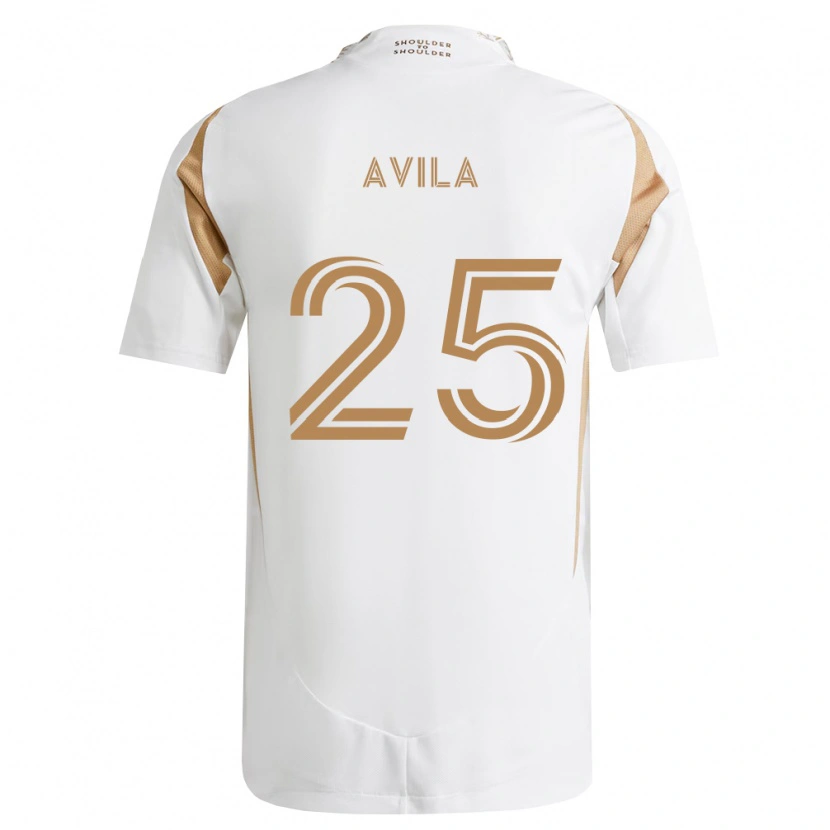 DanxenメンズArmando Avila#25白茶アウェイシャツ2026/27ジャージーユニフォーム