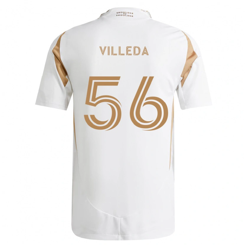 DanxenメンズEddie Villeda#56白茶アウェイシャツ2026/27ジャージーユニフォーム