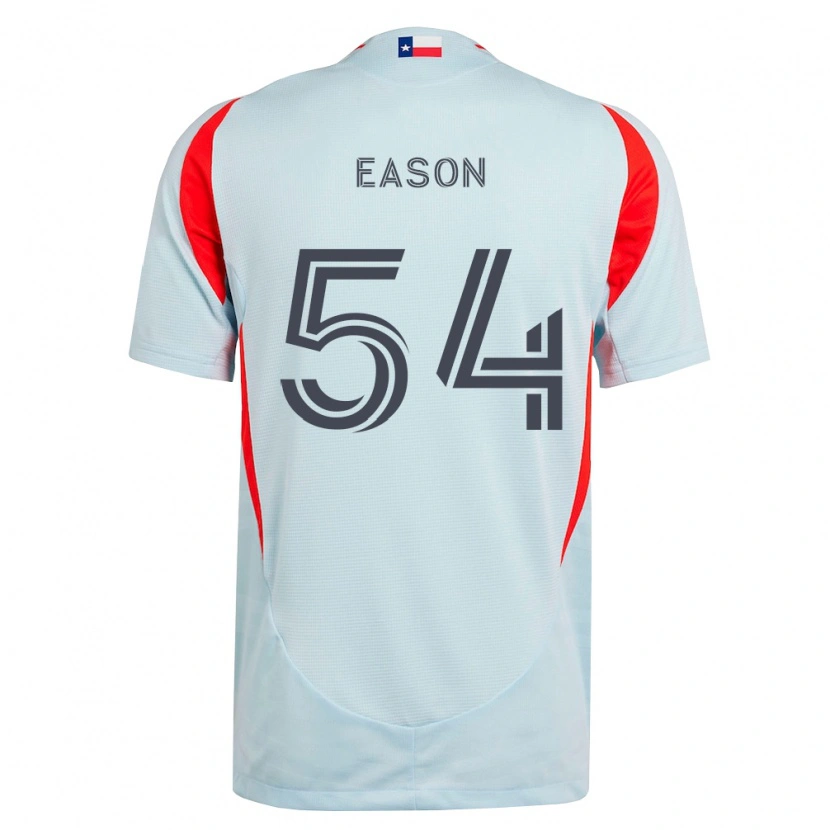 DanxenメンズJordyn Eason#54ダークグレー白赤アウェイシャツ2026/27ジャージーユニフォーム