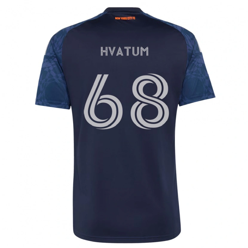 DanxenメンズHenrik Hvatum#68濃青白アウェイシャツ2026/27ジャージーユニフォーム