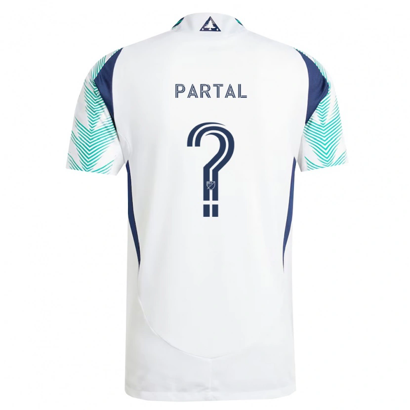 DanxenメンズJoshua Partal#0白紺薄緑アウェイシャツ2026/27ジャージーユニフォーム
