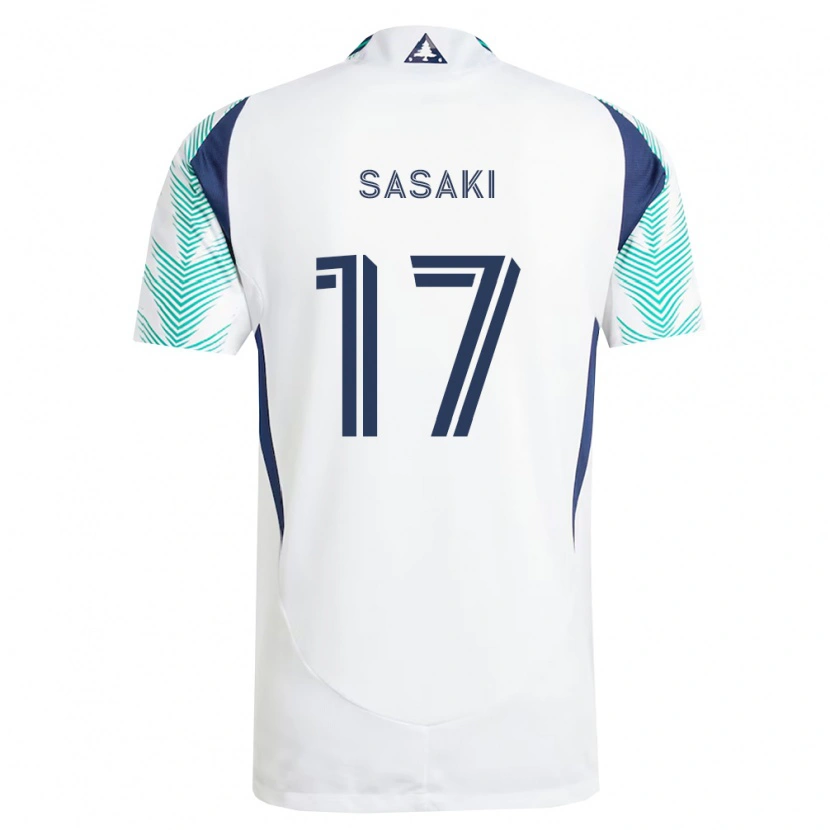 DanxenメンズShuma Sasaki#17白紺薄緑アウェイシャツ2026/27ジャージーユニフォーム