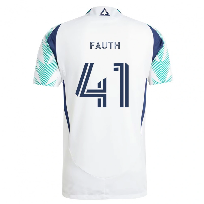 DanxenメンズRyker Fauth#41白紺薄緑アウェイシャツ2026/27ジャージーユニフォーム