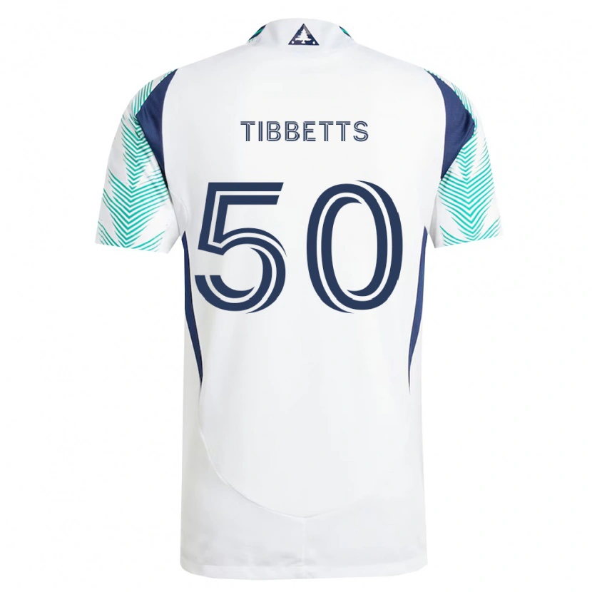 DanxenメンズMatthew Tibbetts#50白紺薄緑アウェイシャツ2026/27ジャージーユニフォーム