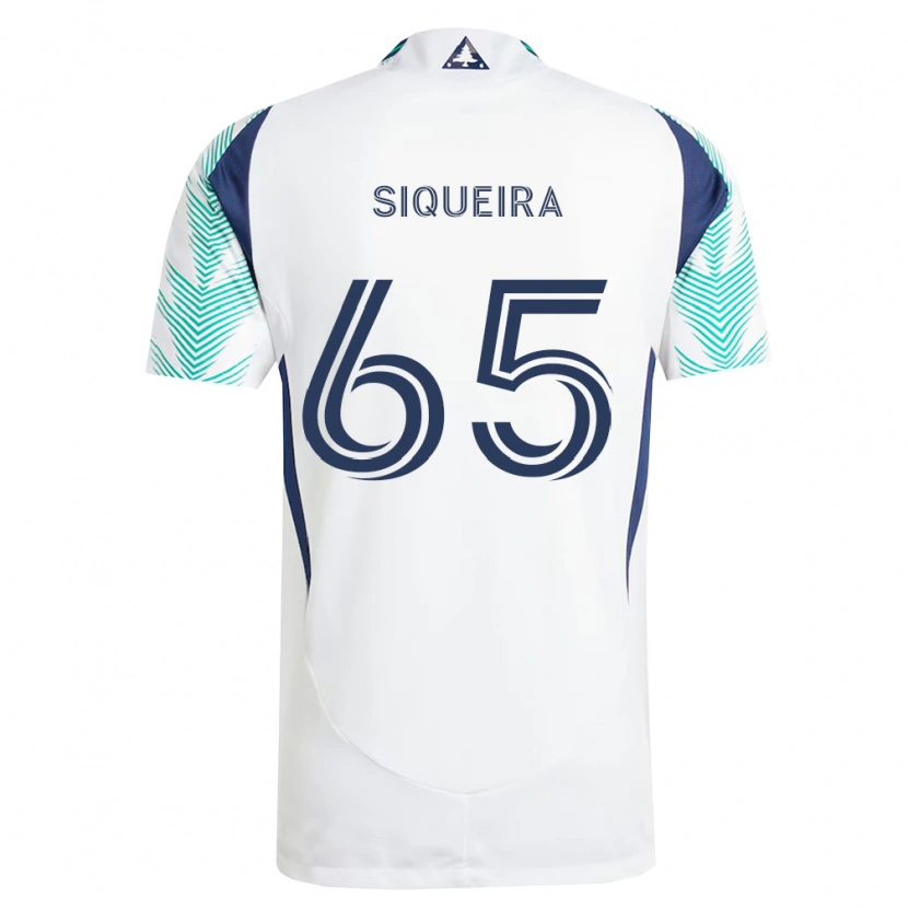 DanxenメンズJudah Siqueira#65白紺薄緑アウェイシャツ2026/27ジャージーユニフォーム