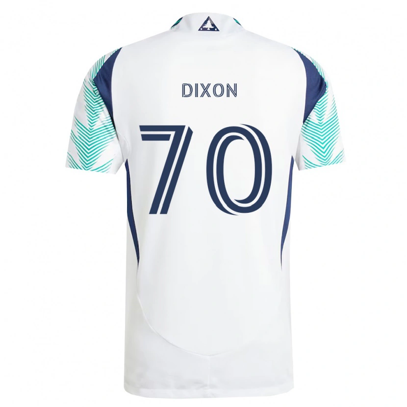 DanxenメンズDaniel Dixon#70白紺薄緑アウェイシャツ2026/27ジャージーユニフォーム