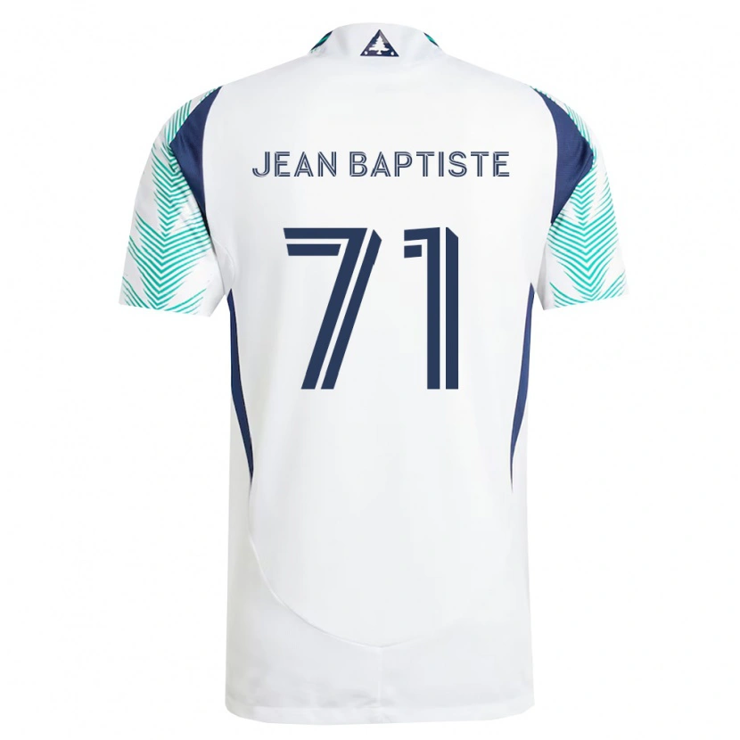 DanxenメンズMatthew Jean Baptiste#71白紺薄緑アウェイシャツ2026/27ジャージーユニフォーム