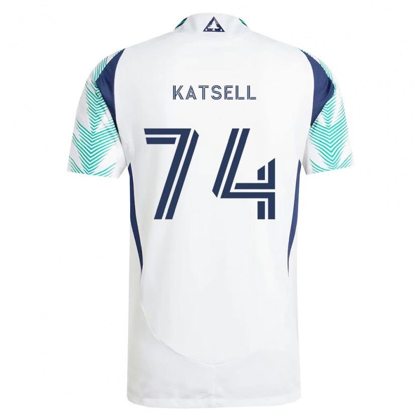 DanxenメンズLevi Katsell#74白紺薄緑アウェイシャツ2026/27ジャージーユニフォーム