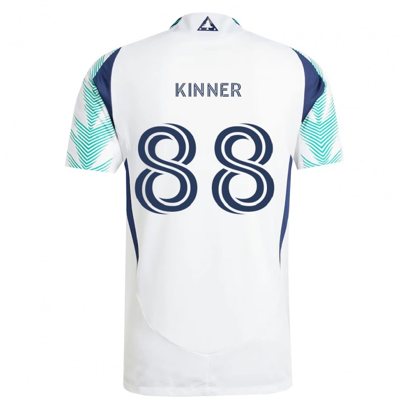 DanxenメンズSage Kinner#88白紺薄緑アウェイシャツ2026/27ジャージーユニフォーム