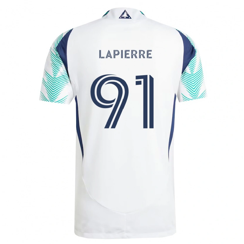 DanxenメンズZach Lapierre#91白紺薄緑アウェイシャツ2026/27ジャージーユニフォーム