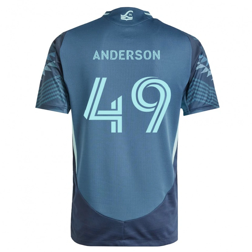 DanxenメンズHunter Anderson#49紺緑アウェイシャツ2026/27ジャージーユニフォーム