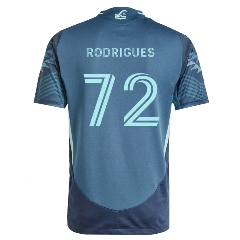 DanxenメンズBraudílio Rodrigues#72紺緑アウェイシャツ2026/27ジャージーユニフォーム