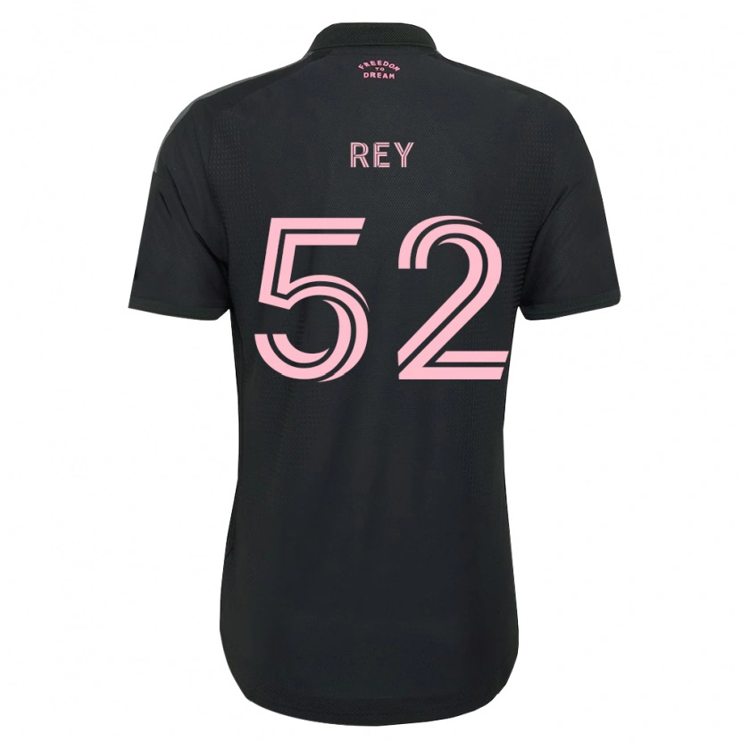 DanxenメンズDiego Rey#52ピンク黒白アウェイシャツ2026/27ジャージーユニフォーム