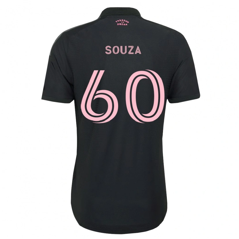 DanxenメンズBrandon Souza#60ピンク黒白アウェイシャツ2026/27ジャージーユニフォーム