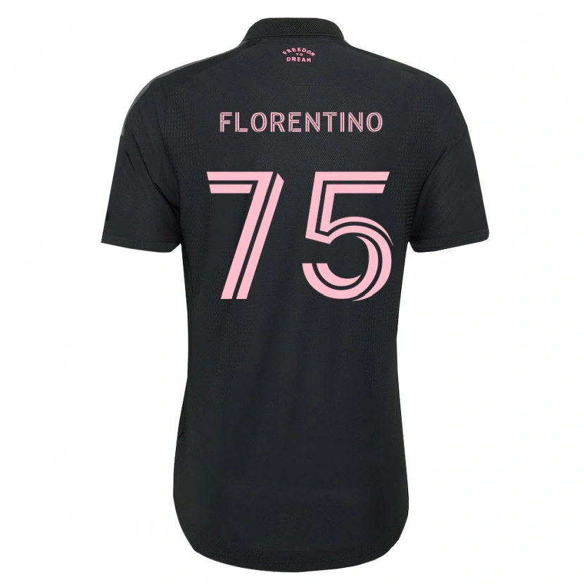 DanxenメンズGabriel Florentino#75ピンク黒白アウェイシャツ2026/27ジャージーユニフォーム