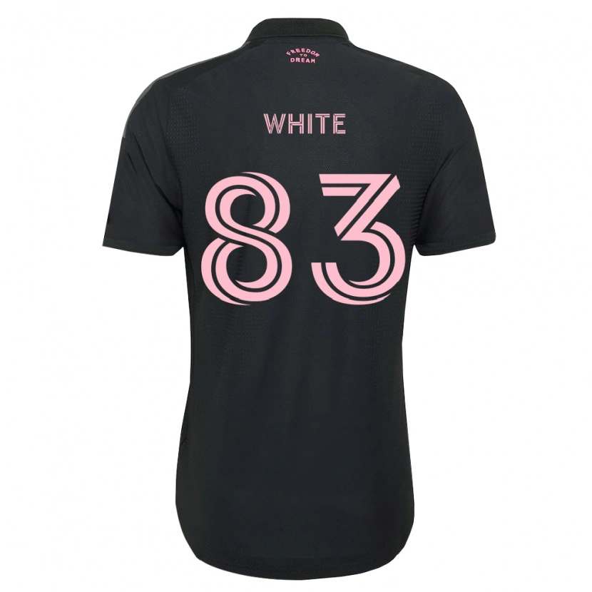 DanxenメンズRondell White#83ピンク黒白アウェイシャツ2026/27ジャージーユニフォーム
