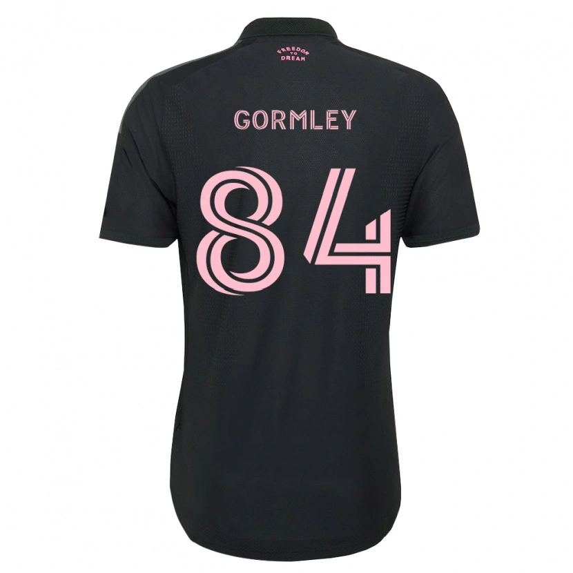 DanxenメンズSean Gormley#84ピンク黒白アウェイシャツ2026/27ジャージーユニフォーム