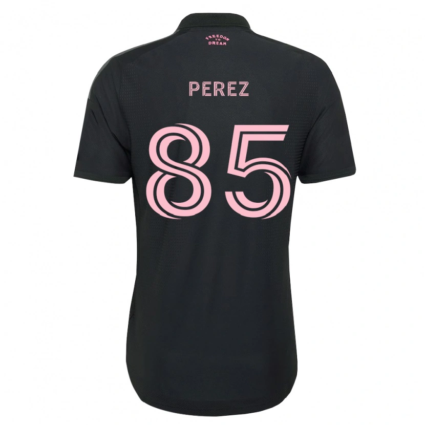 DanxenメンズMatthew Perez#85ピンク黒白アウェイシャツ2026/27ジャージーユニフォーム