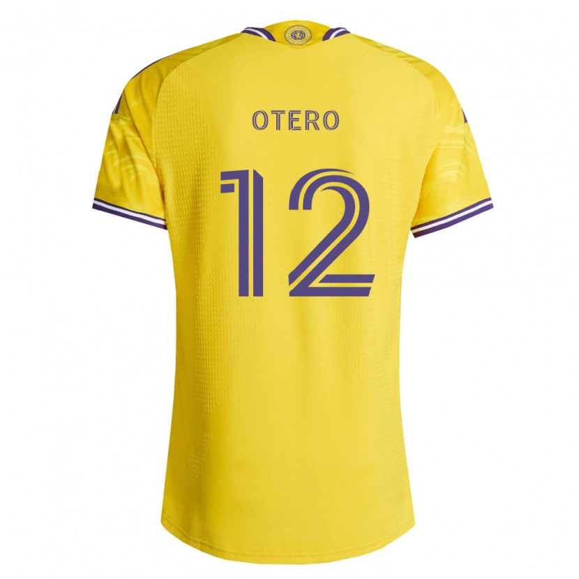 DanxenメンズJavier Otero#12黄紫アウェイシャツ2026/27ジャージーユニフォーム