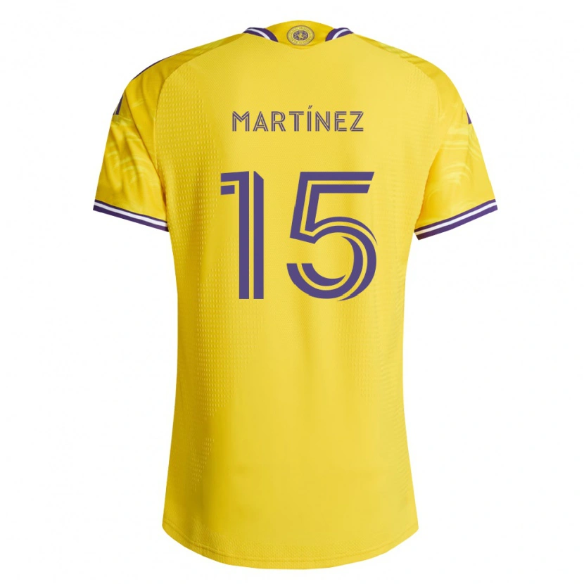DanxenメンズAntonio Martínez#15黄紫アウェイシャツ2026/27ジャージーユニフォーム