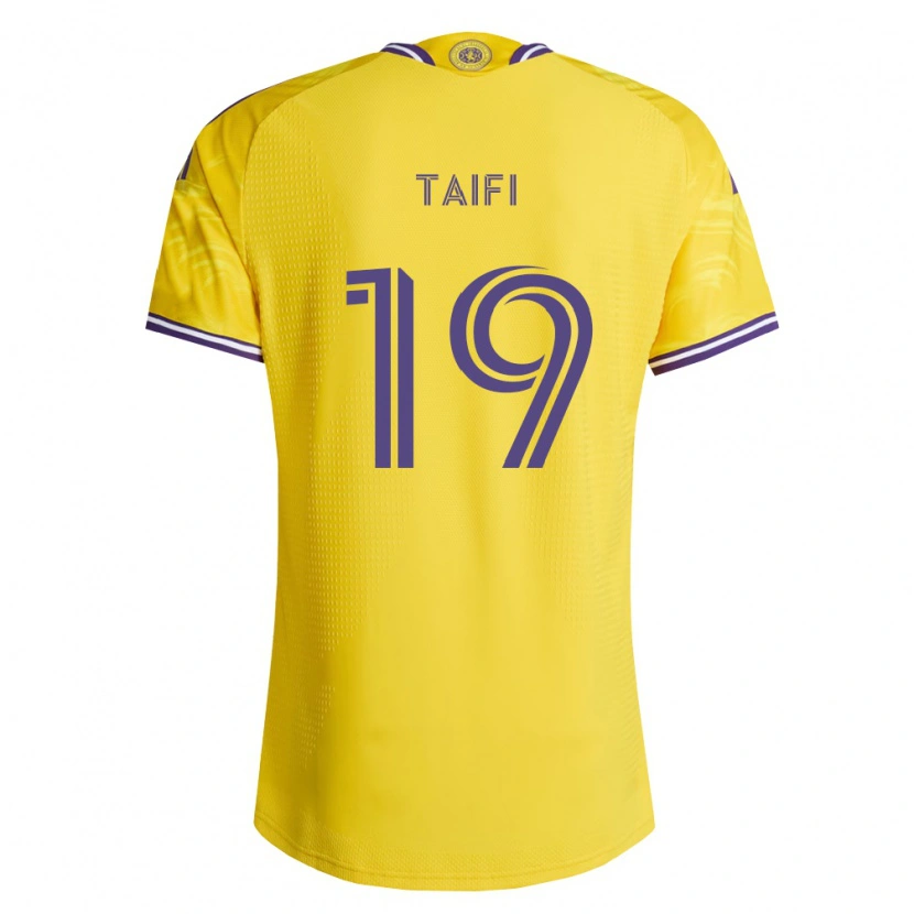 DanxenメンズZakaria Taifi#19黄紫アウェイシャツ2026/27ジャージーユニフォーム