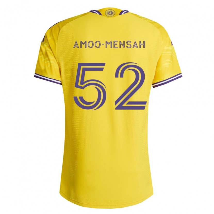 DanxenメンズParker Amoo-Mensah#52黄紫アウェイシャツ2026/27ジャージーユニフォーム