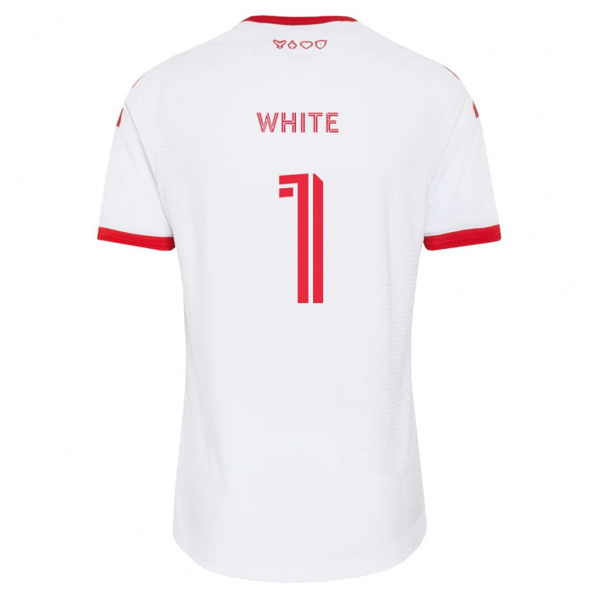 DanxenメンズO'mario White#1白赤黒アウェイシャツ2026/27ジャージーユニフォーム