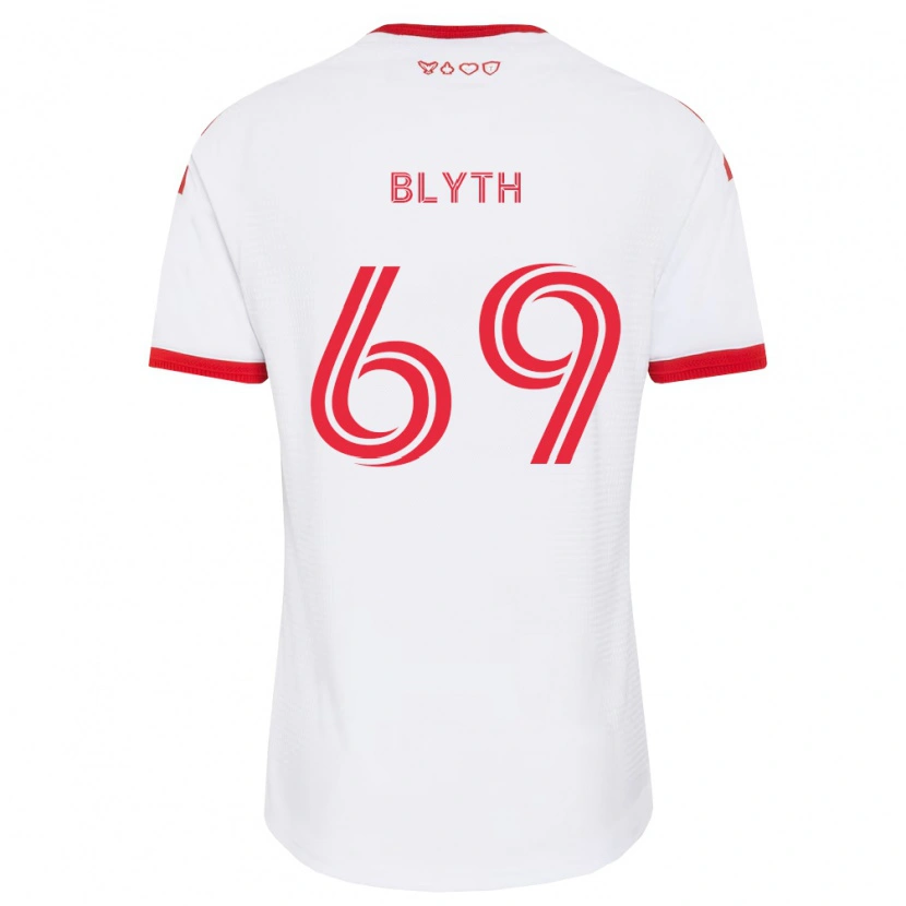 DanxenメンズTristan Blyth#69白赤黒アウェイシャツ2026/27ジャージーユニフォーム