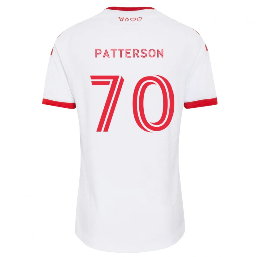 DanxenメンズHarrison Patterson#70白赤黒アウェイシャツ2026/27ジャージーユニフォーム