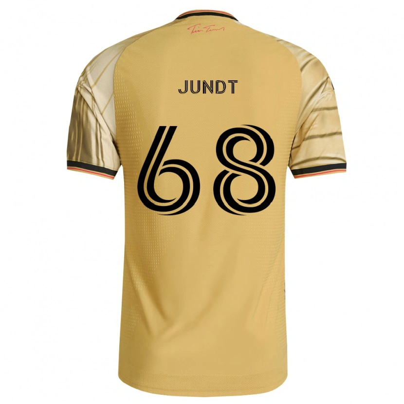 DanxenメンズAlexander Jundt#68茶黄黒アウェイシャツ2026/27ジャージーユニフォーム