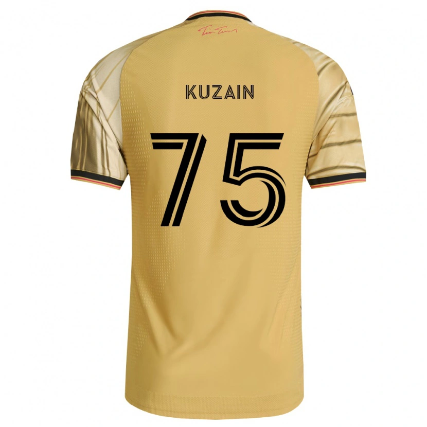 DanxenメンズWan Kuzain#75茶黄黒アウェイシャツ2026/27ジャージーユニフォーム